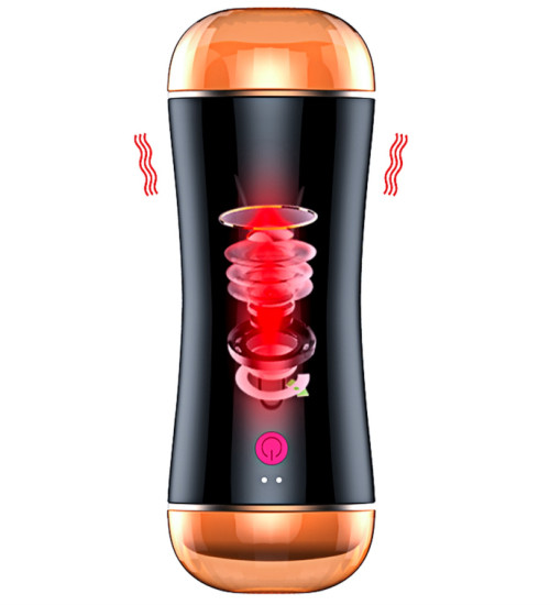 Dwustronny masturbator - 7 funkcji wibracji