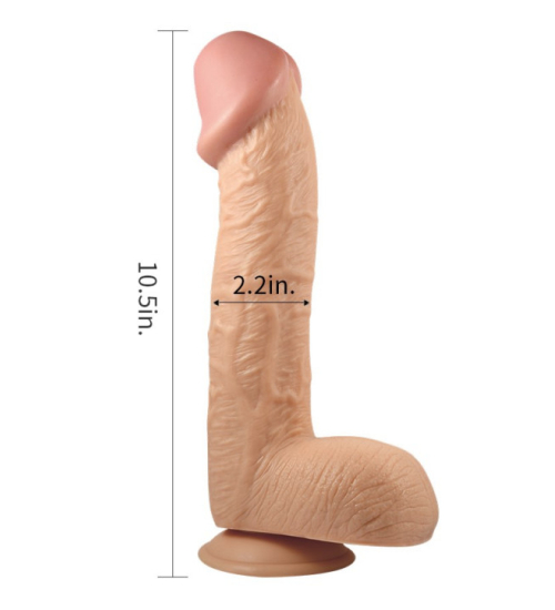 Duże dildo z jądrami King Size