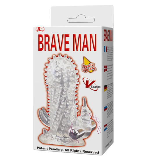 Wibrująca nakładka ze stymulatorem