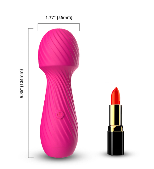 Dazzle pink - masażer łechtaczki ciała