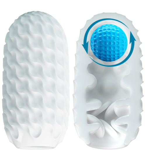 Masturbator w puszcze z magiczną kulką