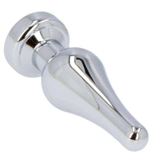 Srebrny korek analny stożek