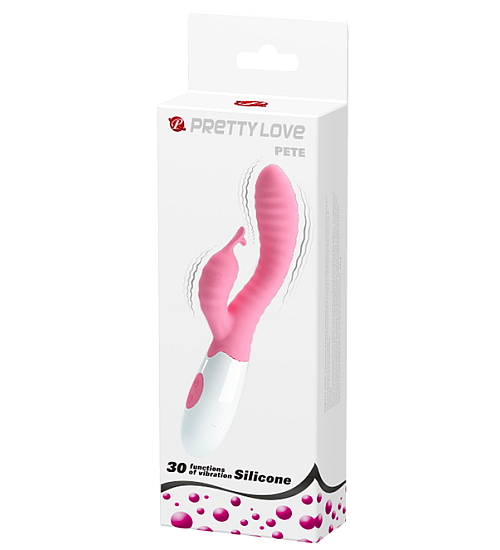 Ekskluzywny wibrator ze stymulatorem łechtaczki