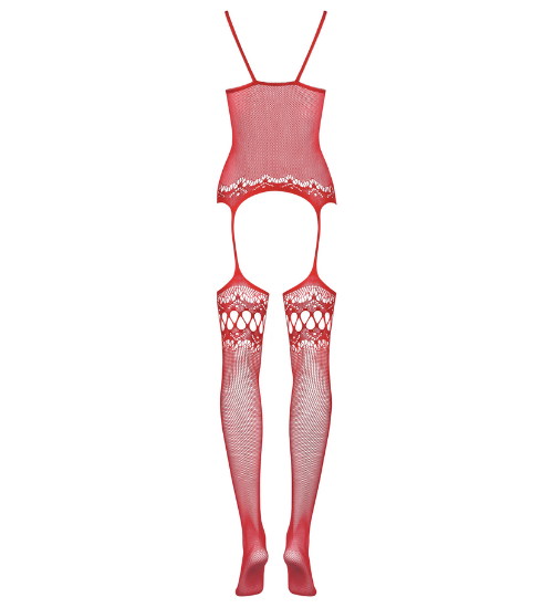 Czerwone bodystocking mamiętności