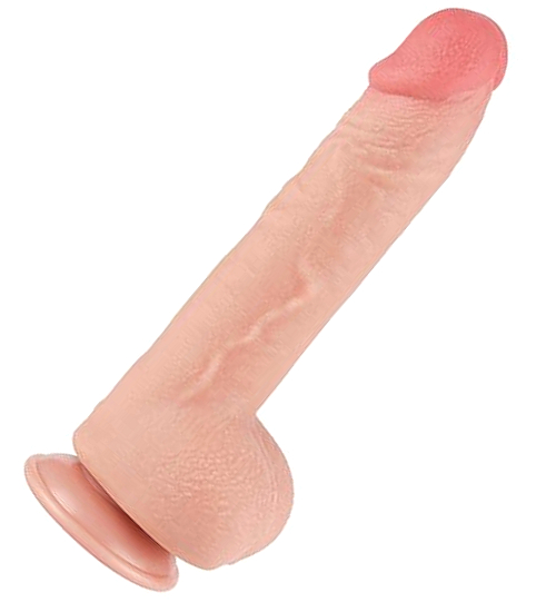 Realistyczne dildo z elastyczną skórą