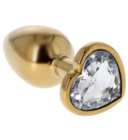 Złoty Korek z Diamentowym Sercem