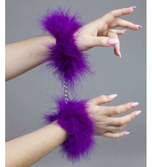 Kajdanki - secret play fioletowe