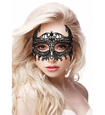 Czarna Koronkowa Maska na oczy