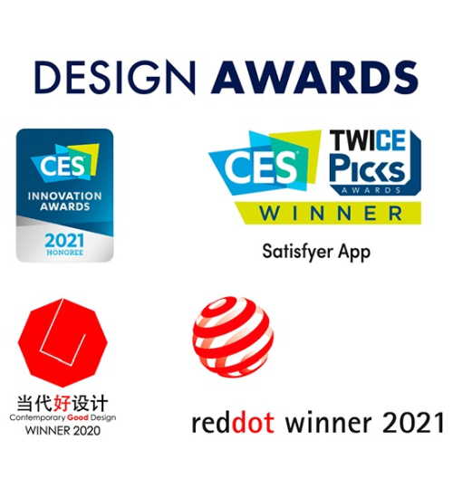 Czarny stymulator dla par Satisfyer