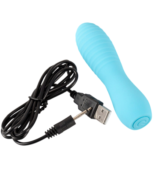 Użebrowany mini wibrator