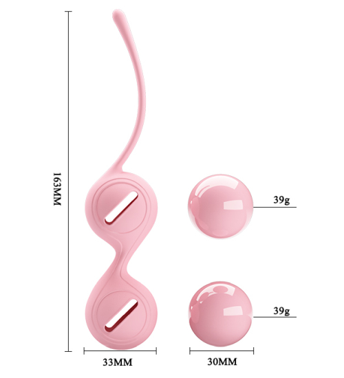 Silikonowe kulki dopochwowe