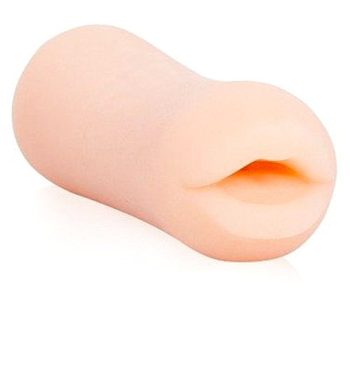 Małe wąskie usta z cyberskóry