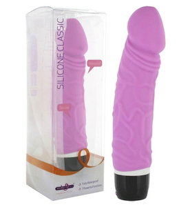 Klasyczny różowy wibrator  - 7 trybów