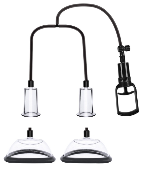 Pompka powiększająca piersi i sutki 