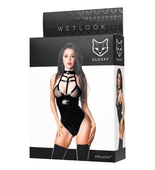 Seksowne body z chokerem Jodi