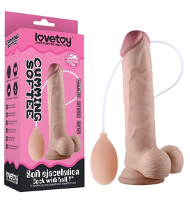 Realistyczne dildo z wytryskiem