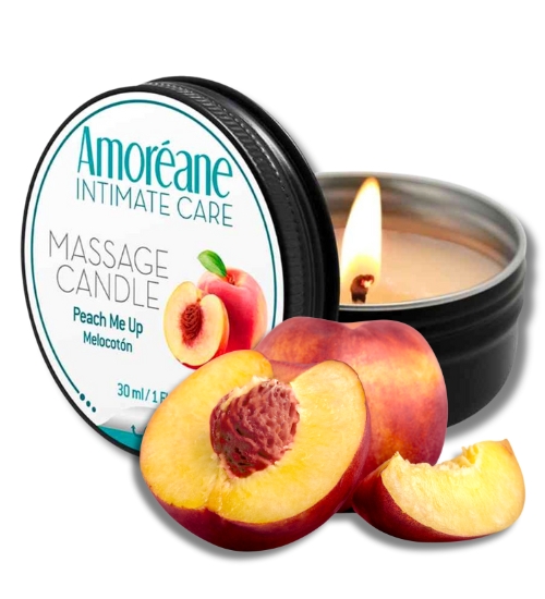 Brzoskwiniowa świeca do masażu 30 ml