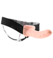 20-centymetrowy strap-on na paskach