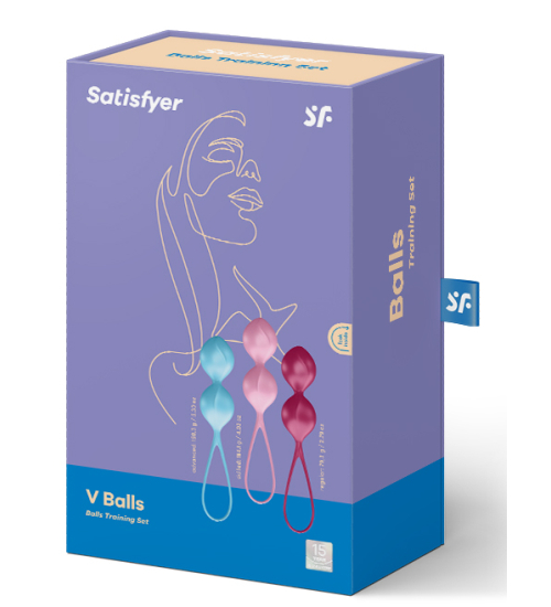 Kolorowe kulki gejszy - komplet 3 szt