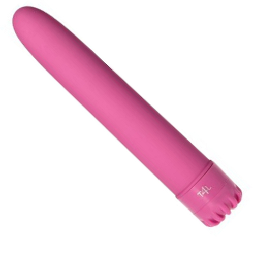 Fioletowy klasyczny wibrator - wodoodporny