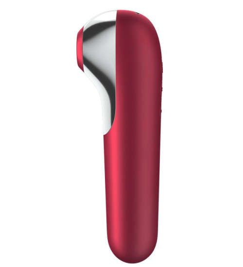 Bezdotykowy stymulator łechtaczki z wibratorem