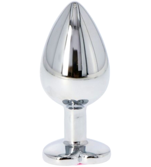 Korek Analny - Różowe Serduszko