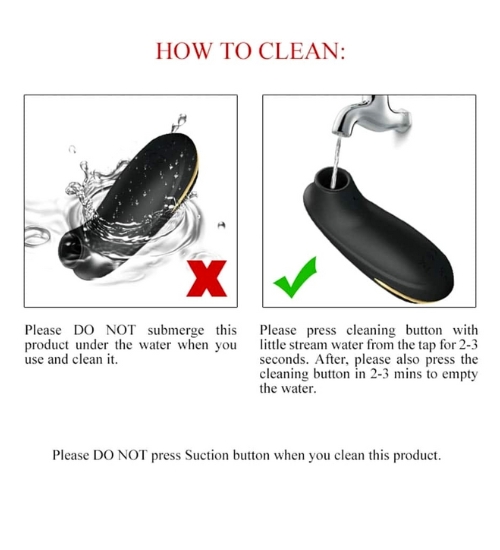 Ssący masażer łechtaczki