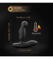 Podgrzewany masażer prostaty z rotacją - Dorcel