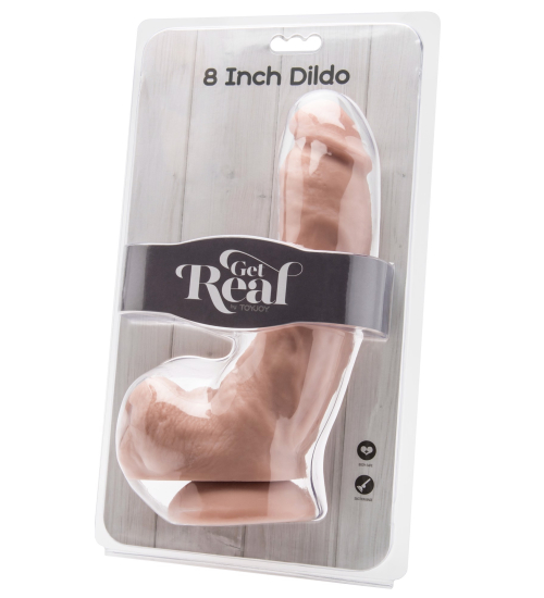 Rosły członek z jądrami ,,8"