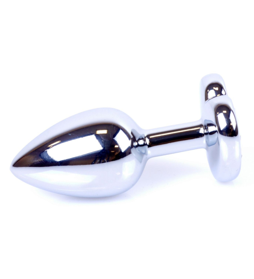 Wtyczka analna z kryształem serduszkiem