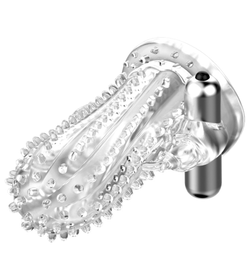 Wibrująca nakładka ze stymulatorem