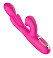 Różowy wibrator potrójnej mocy