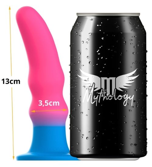 Różowo - niebieskie dildo analne