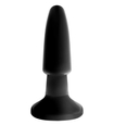 Majtki z wymiennym elastycznym dildo i korkiem analnym