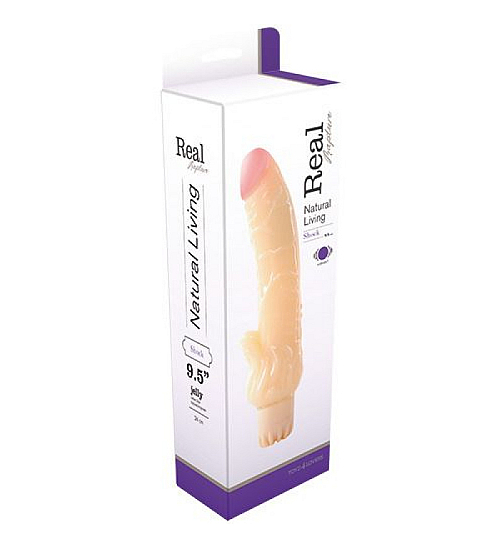 Wibrator realistyczny z języczkami