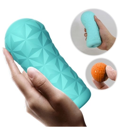 Dyskretny masturbator z kulką 360