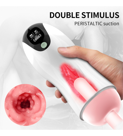 Innowacyjny masturbator dla mężczyzn USB