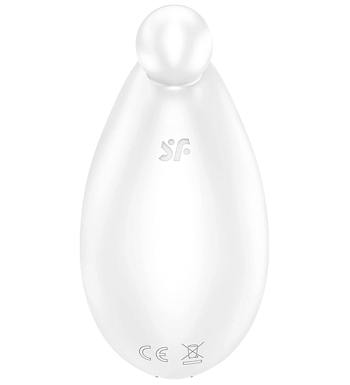 Biały masażer łechtaczki