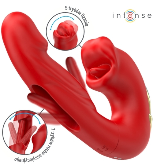 Wibrator z języczkiem przyjemności