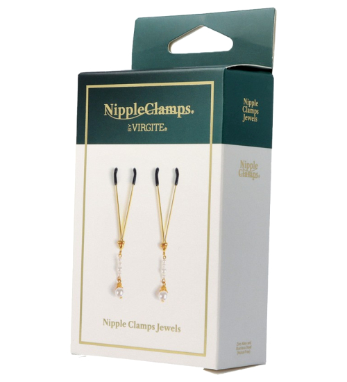 Zaciski na sutki - perły