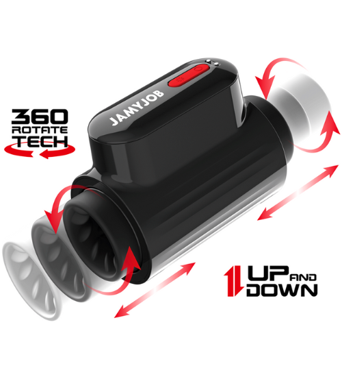 Masturbator 360 - tryb pchania i rotacji