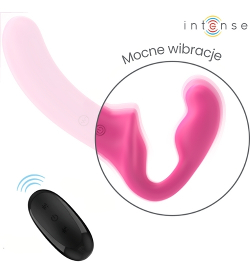 Podwójny strap-on z pilotem