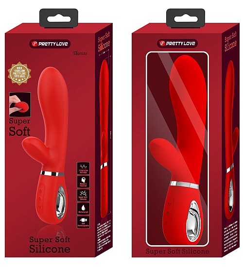 Wibrator do punktu G powleczony grubym silikonem