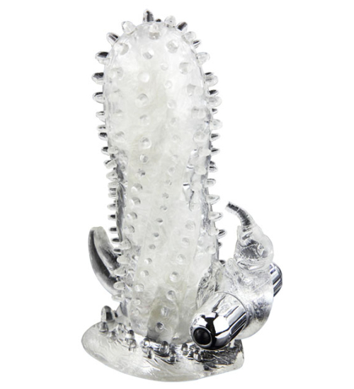 Wibrująca nakładka ze stymulatorem