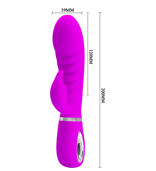 Ekskluzywny wibrator z wypustką