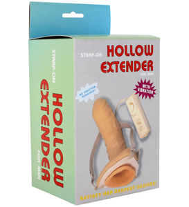 Pusty strap-on dla mężczyzn z wibracjami