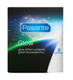 Świecące w ciemności prezerwatywy Pasante Glow 3szt.