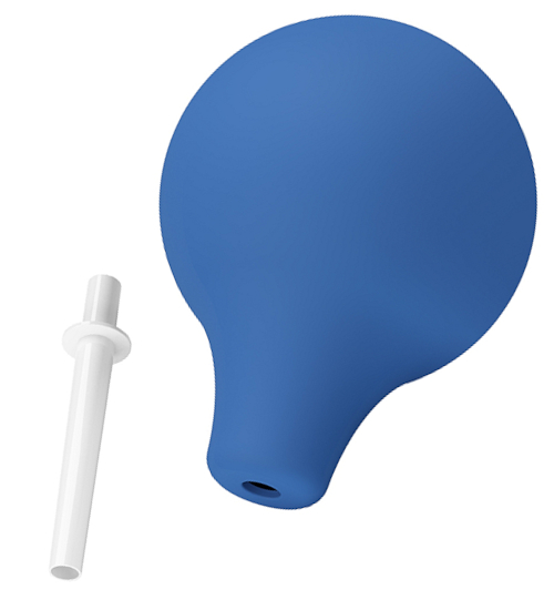 Niebieska gruszka do lewatywy - 224 ml