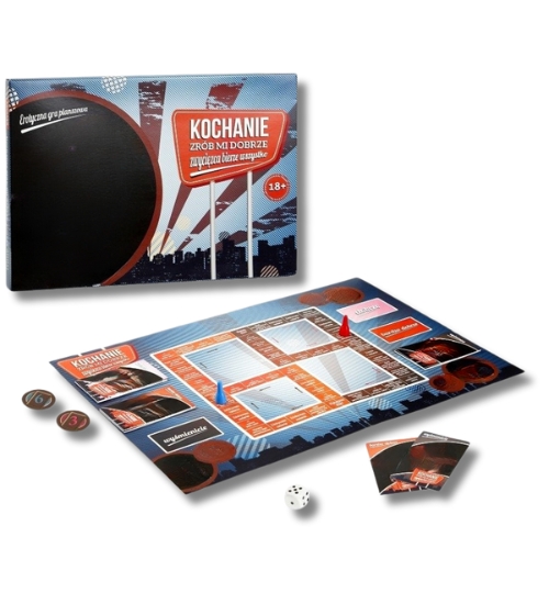 Kochanie zrób mi dobrze - erotyczna gra planszowa