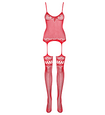Czerwone bodystocking mamiętności